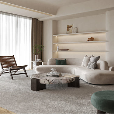MATTEO COFFEE TABLE IN CALACATTA MARBLE