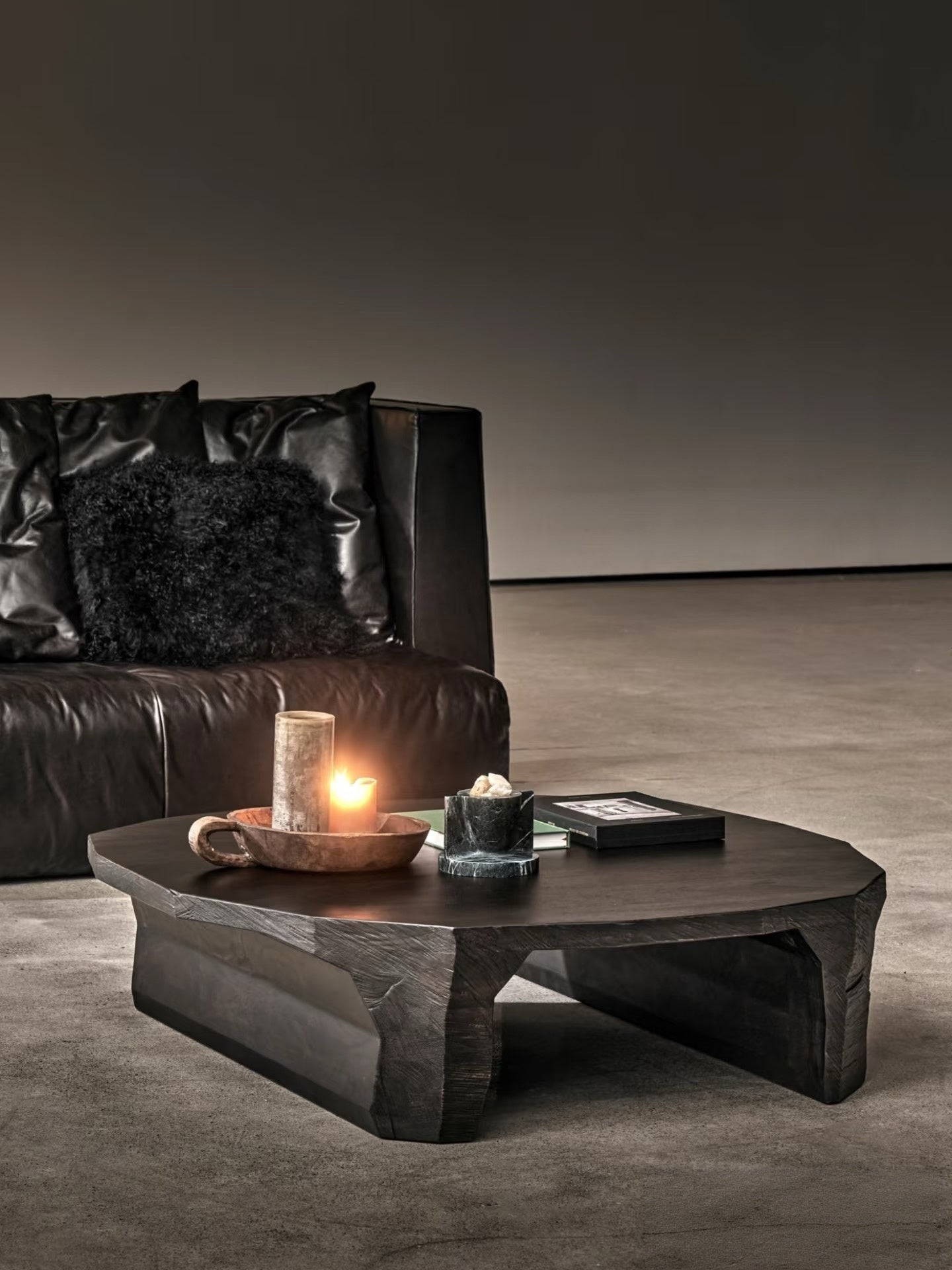 RAW | WOOD COFFEE TABLE — LARGE